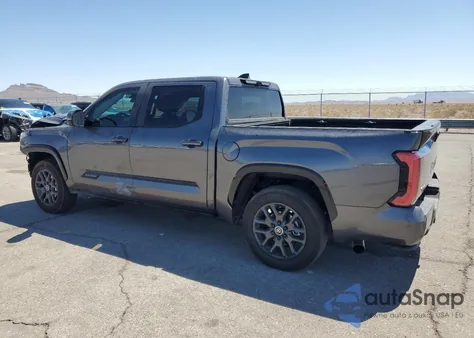 2024 Toyota Tundra Crewmax Platinum z USA, uszkodzony, nr VIN 5TFNC5DB1RX060766